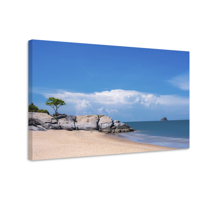 Paradise on Earth landscape canvas - TenStickers