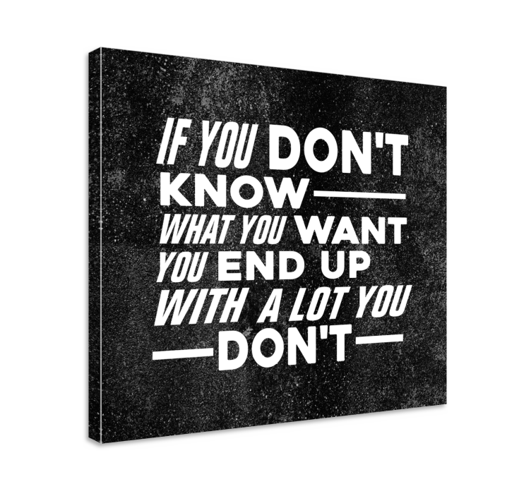 Quote canvas for inspirational life wisdom - TenStickers