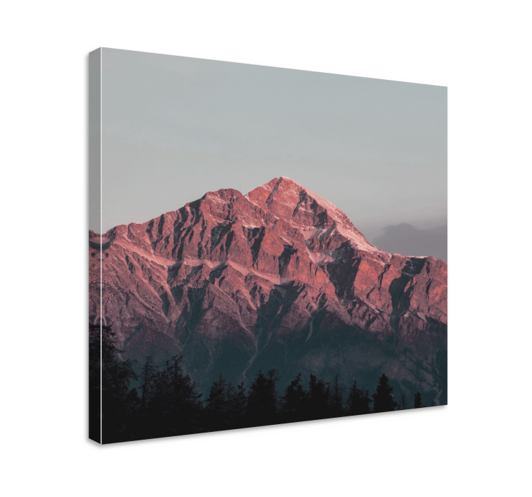 Landscape canvas majestic mountain peaks - TenStickers