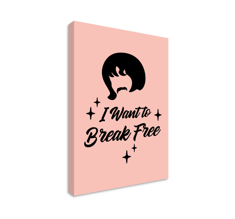 Quote canvas inspirational iconic phrase - TenStickers