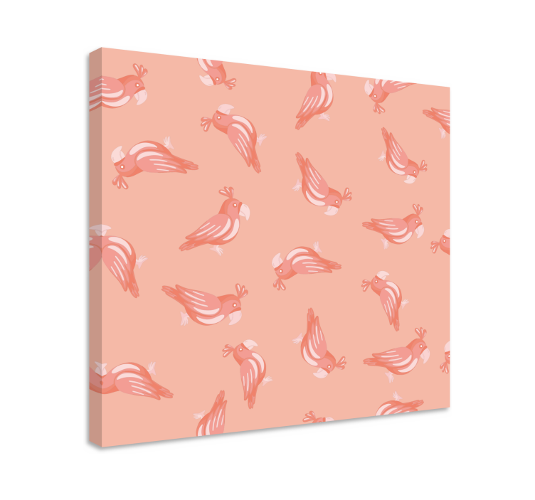 Bird canvas wall art charming avian designs - TenStickers