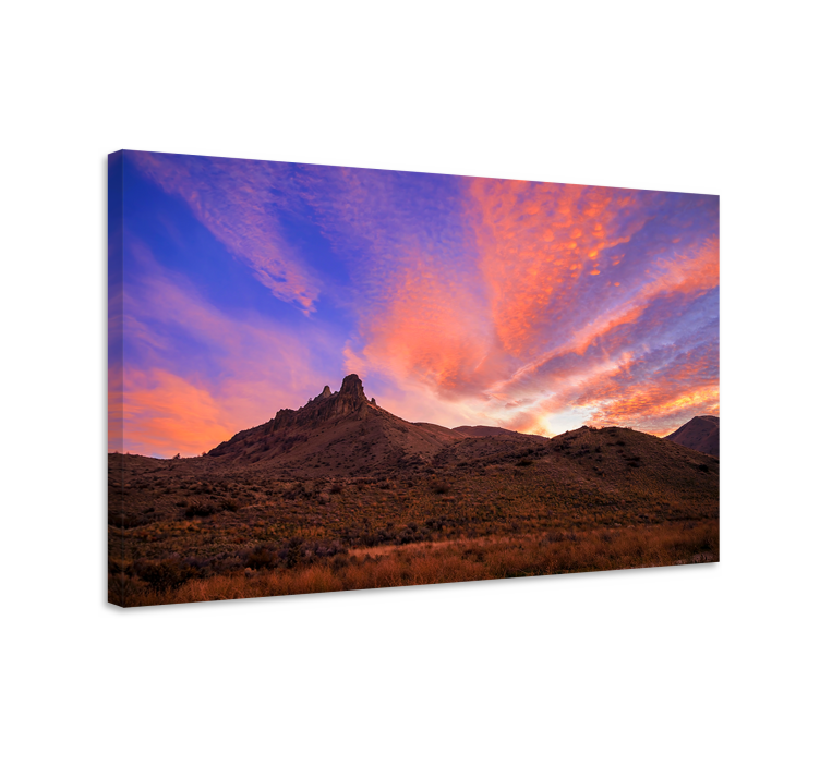 Landscape canvas grand mountain twilight - TenStickers