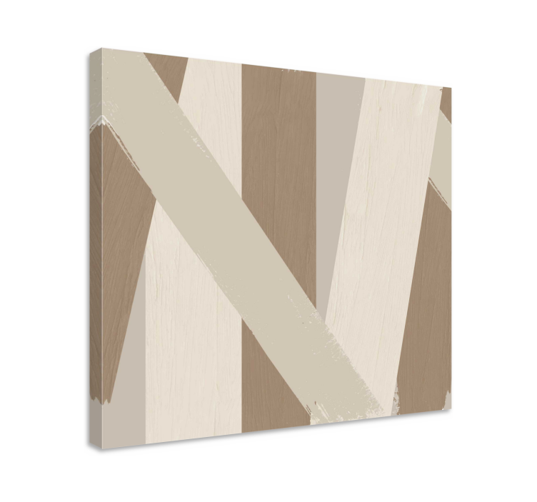 Sand color canvas art prints - TenStickers