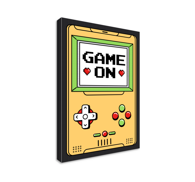 game on console framed gaming wall art - TenStickers