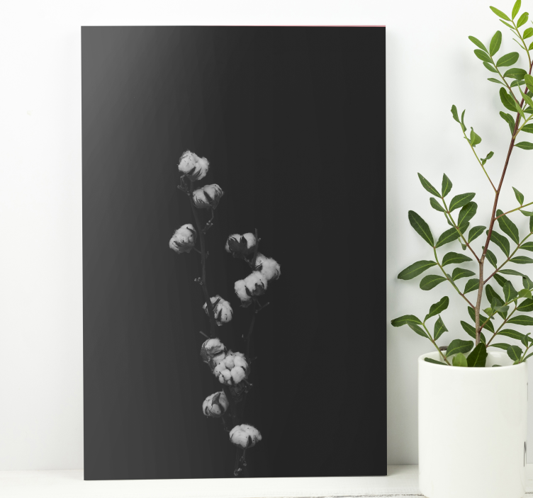 Cotton Plant canvas prints - TenStickers
