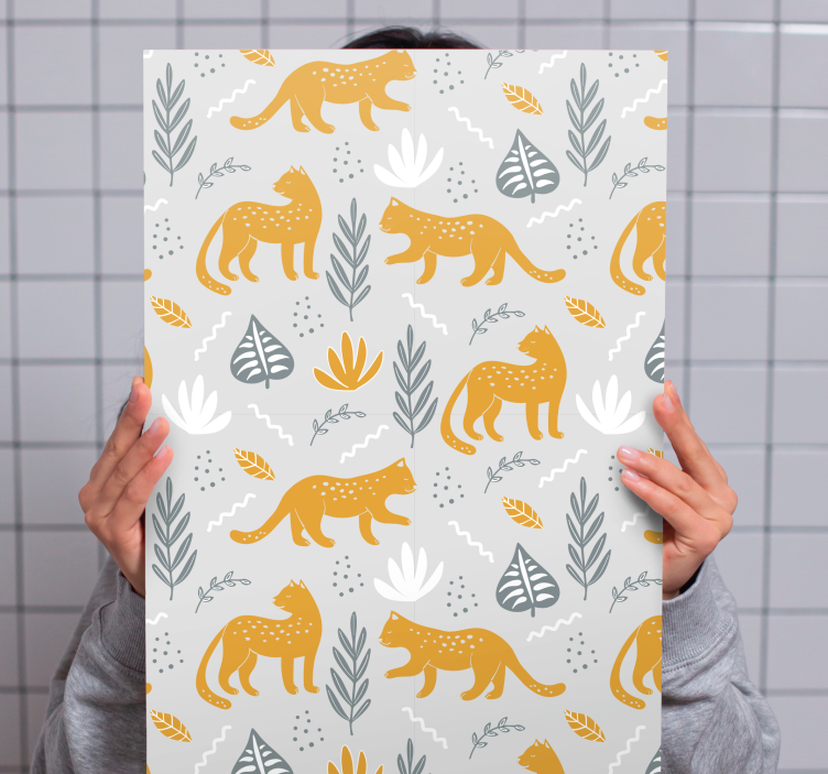 Dog wall art playful canine design - TenStickers