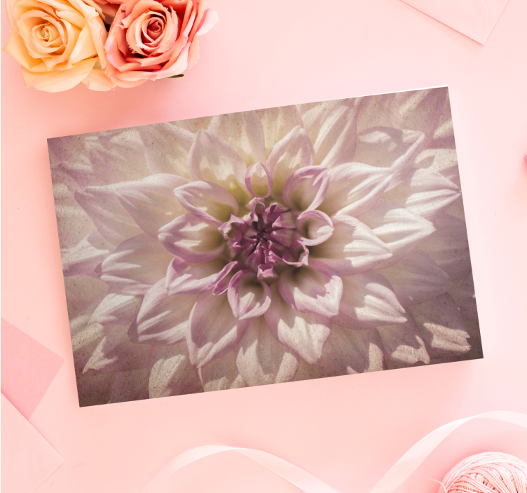 Flowers canvas delicate floral arrangement - TenStickers