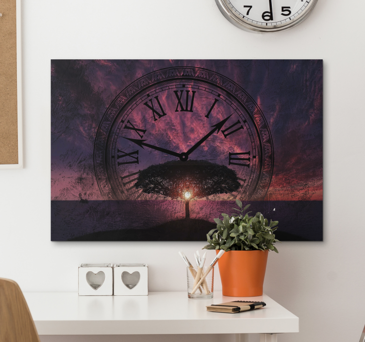Inevitable time flow canvas art prints - TenStickers
