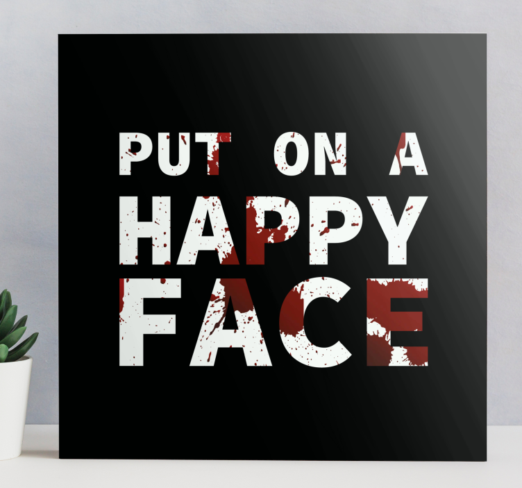 Inspirational quote quote canvas - TenStickers