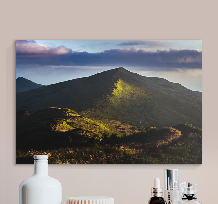 Landscape canvas mountain peak vista - TenStickers