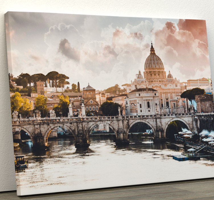 the vatican rome city canvas prints - TenStickers