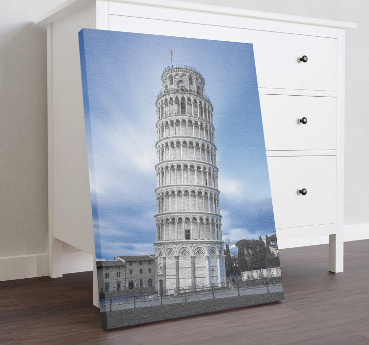 Tower of Pisa Italy city canvas prints - TenStickers