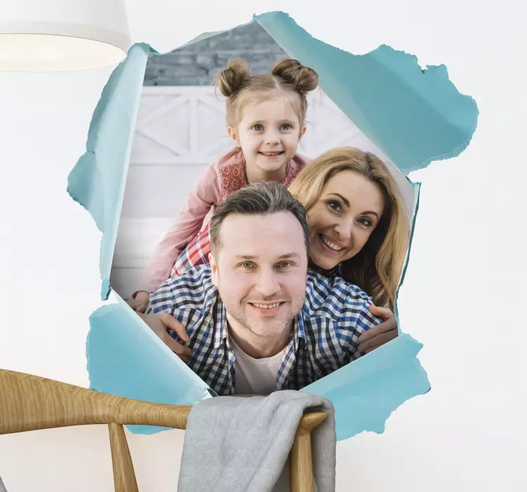 Pink Floral Burst flower wall sticker - TenStickers