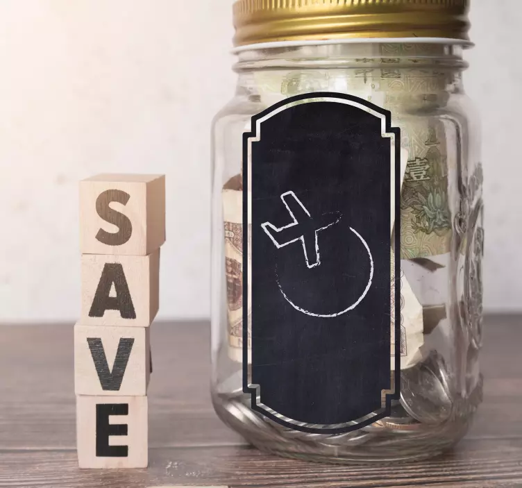 Chalkboard  write on decal - TenStickers