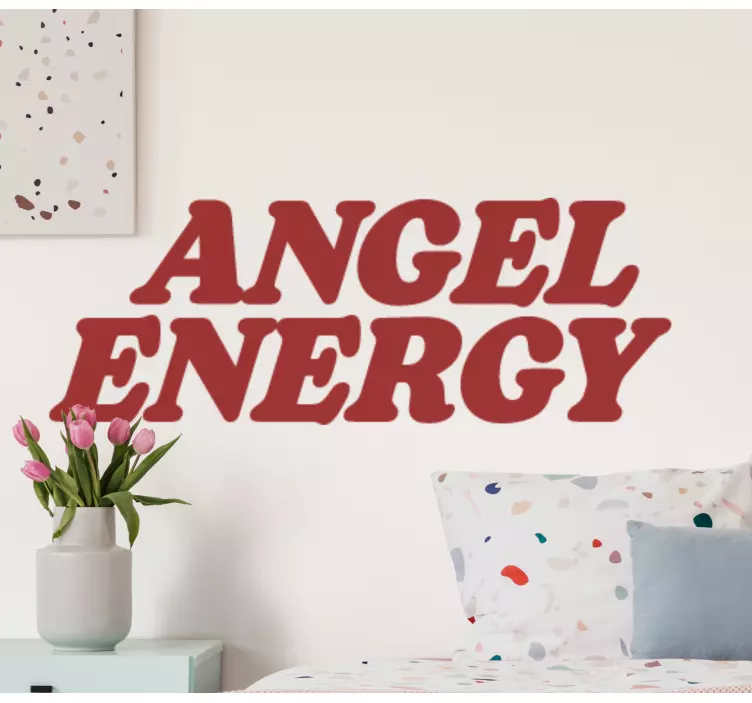 Angel energy. laptop skins decal - TenStickers