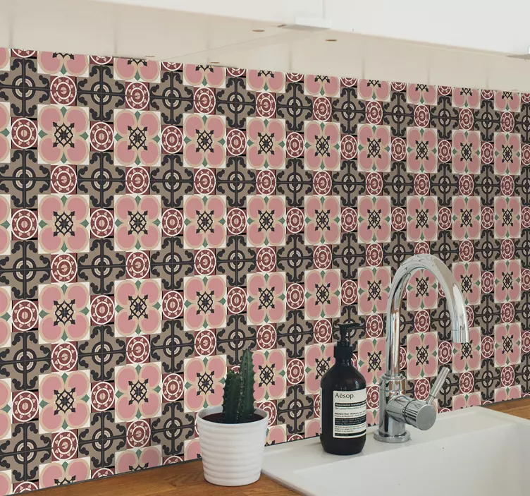 Toledo tile vinyl sticker - TenStickers