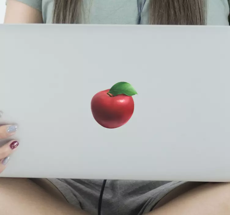 Realistic apple fruit sticker - TenStickers