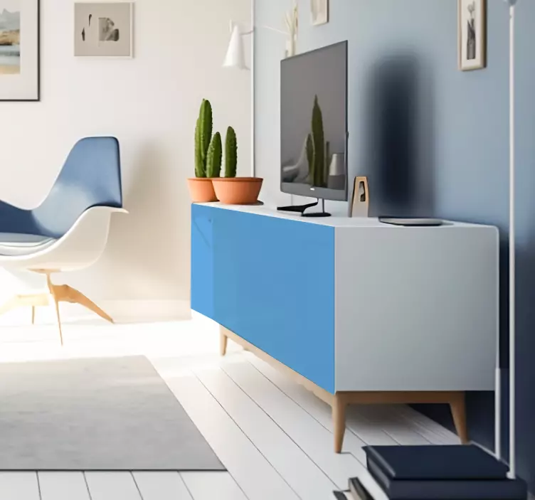 Azul claro furniture decal  3600 - TenStickers