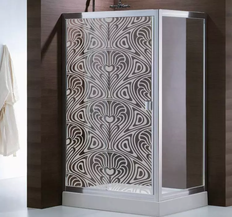 Art Nouveau Shower Sticker - TenStickers