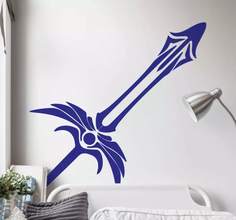 Art sword object vinyl sticker - TenStickers
