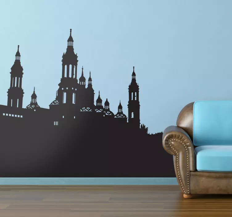 Basilica of the Pillar wall sticker - TenStickers