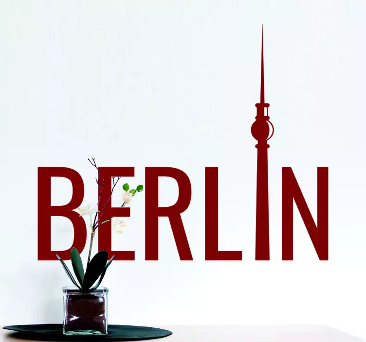 Berlin Wall Sticker - TenStickers