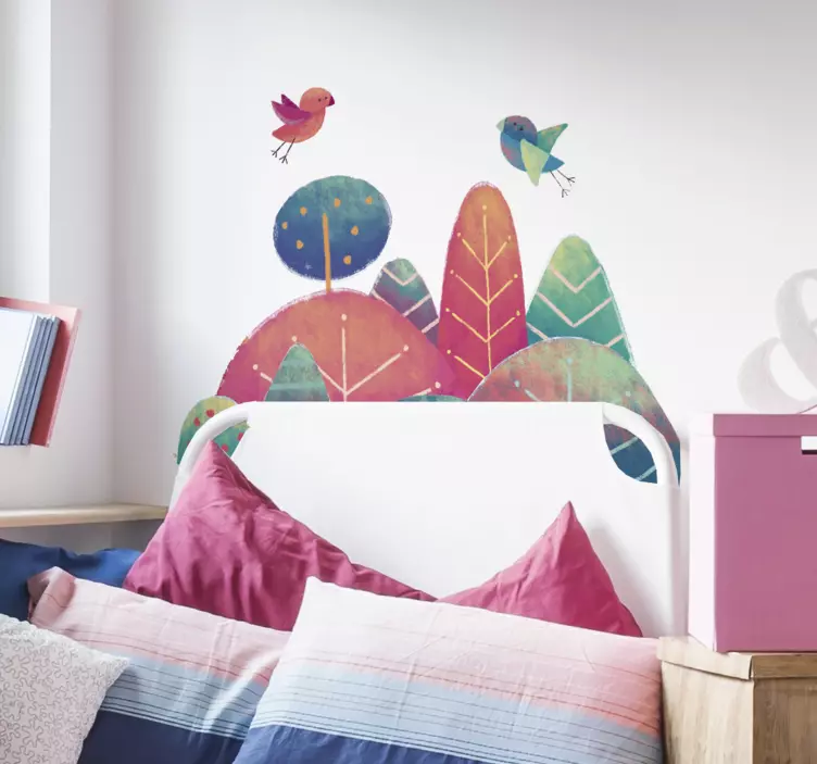 Birds Flying Wall Sticker - TenStickers
