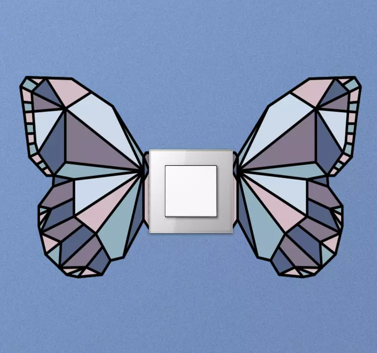Butterfly Switch  light switch sticker - TenStickers
