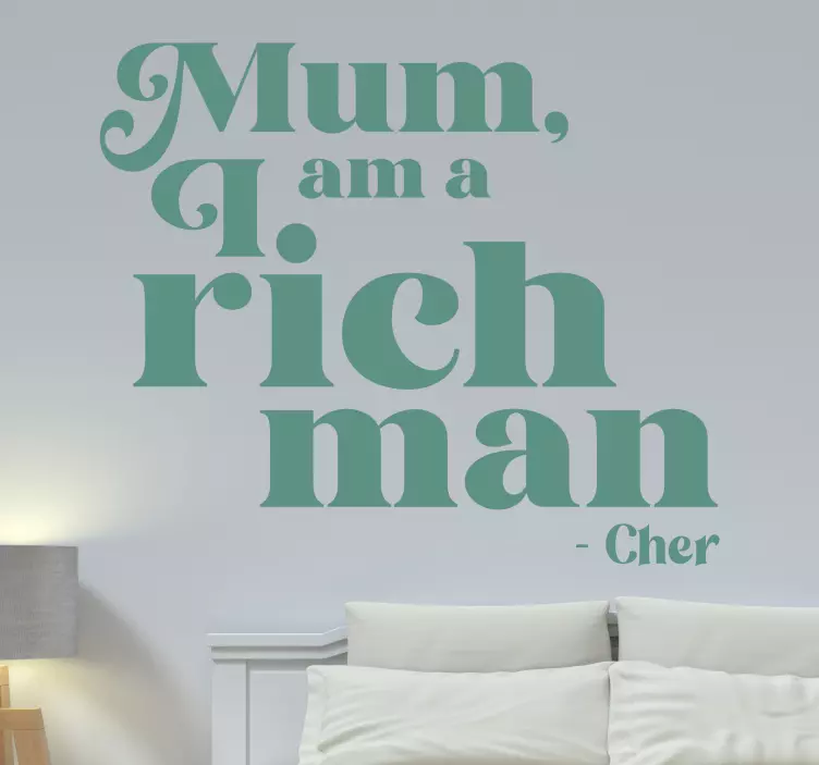 Cher quote wall stickers quotes - TenStickers