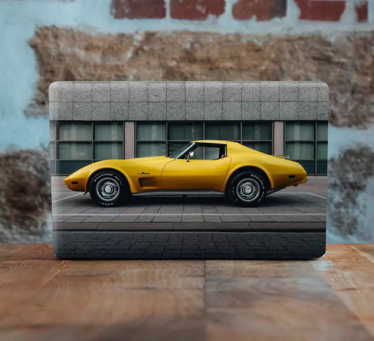 Chevrolet Corvette laptop skins - TenStickers