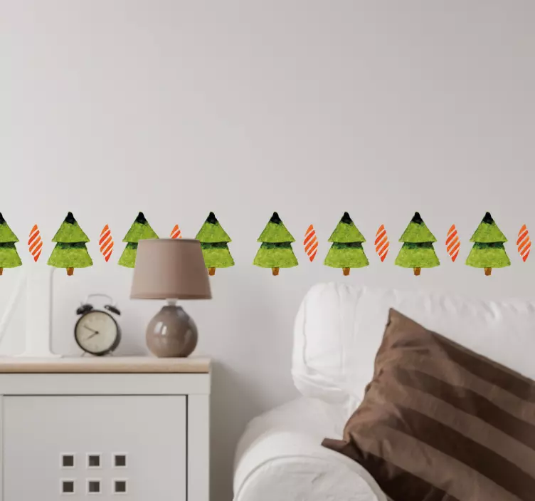 Christmas Tree Sticker - TenStickers