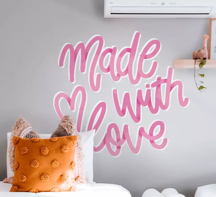 Cooking lovely lettering  kitchen wall sticker - TenStickers