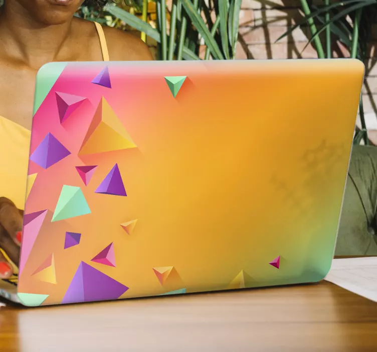 Cool background laptop skins decal - TenStickers