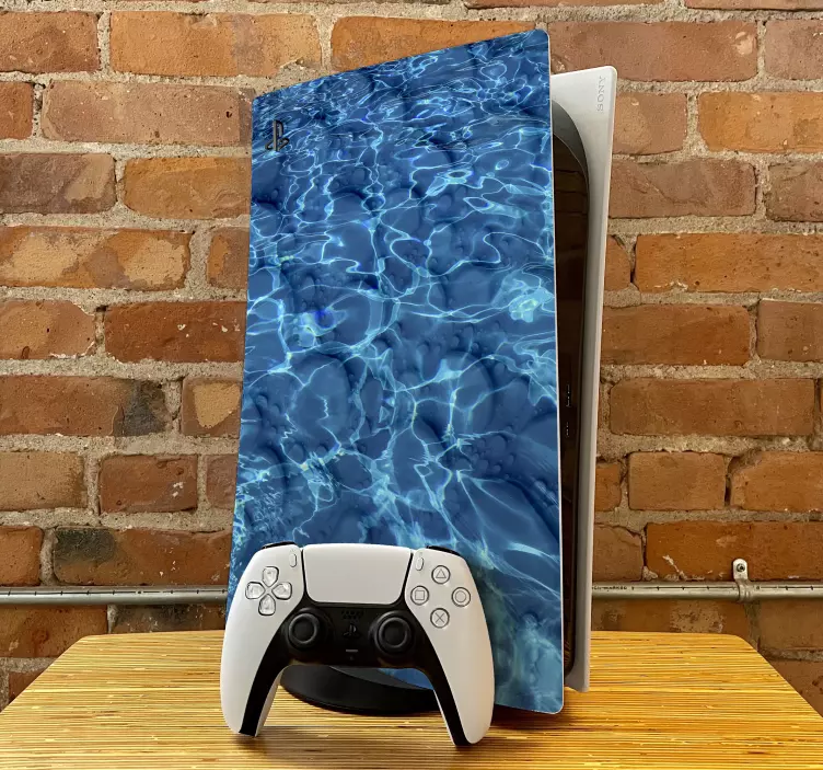 Cool water PS5 vinyl stickers - TenStickers