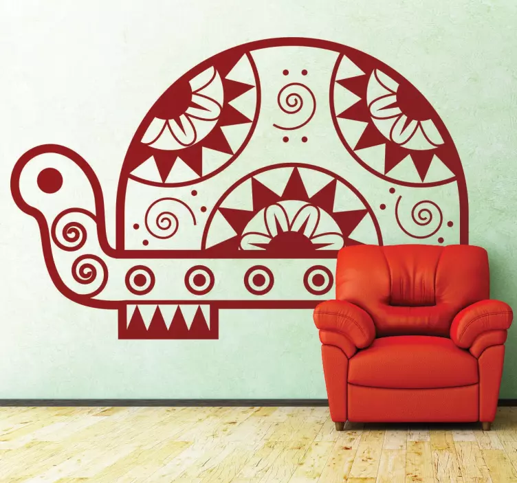 Decorative Turtle Art animal wall decor - TenStickers