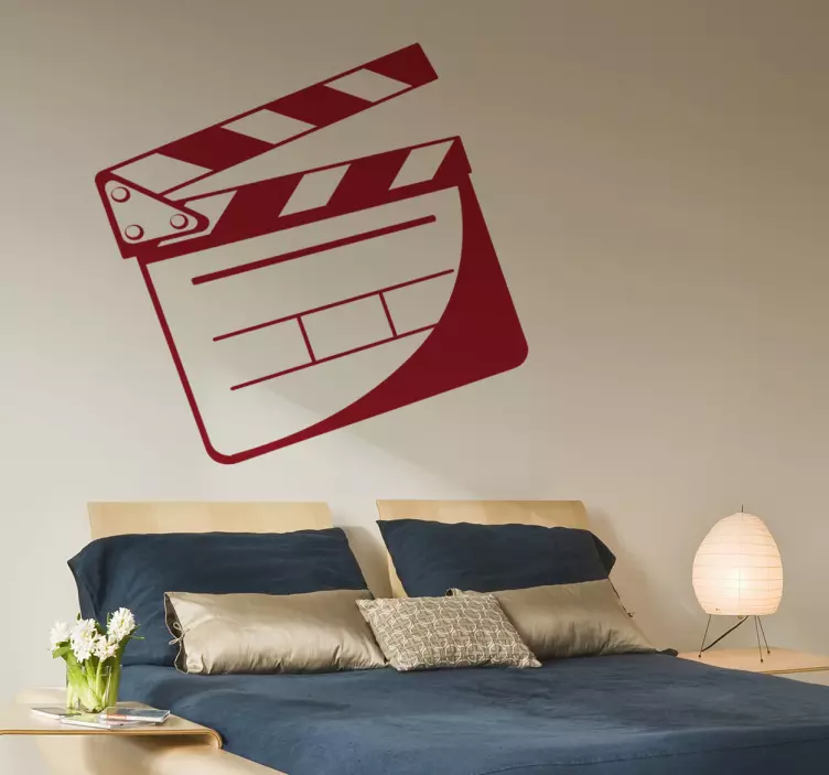 Director's Board Wall Sticker - TenStickers