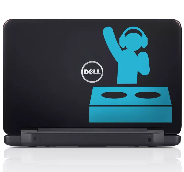 DJ Pro Laptop Sticker - TenStickers