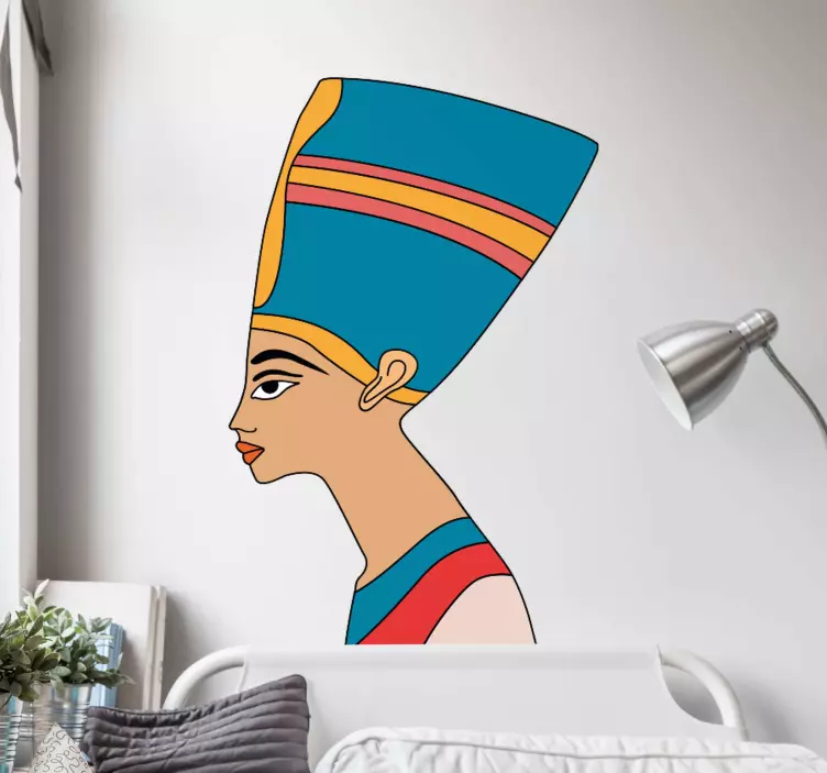 Egyptian pharaoh illustration politics stickers - TenStickers