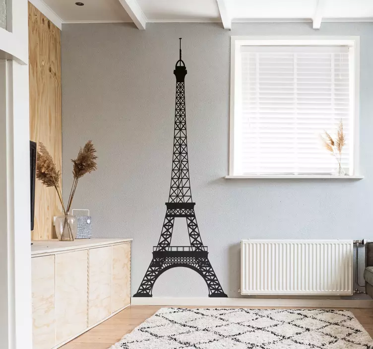 Eiffel Tower Wall Sticker - TenStickers