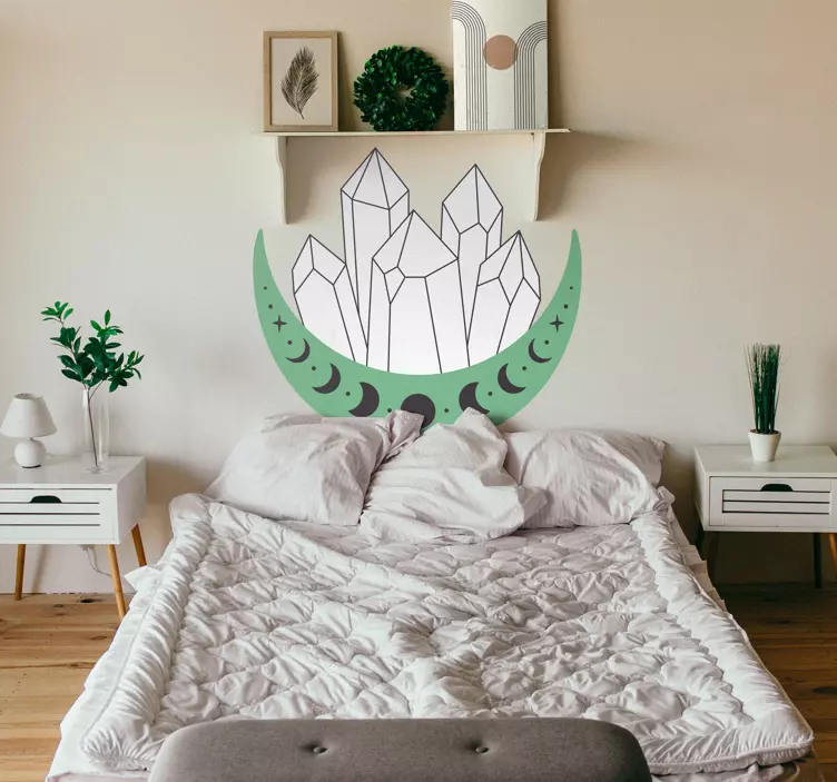 esoteric quartzs wall sticker for bedroom - TenStickers