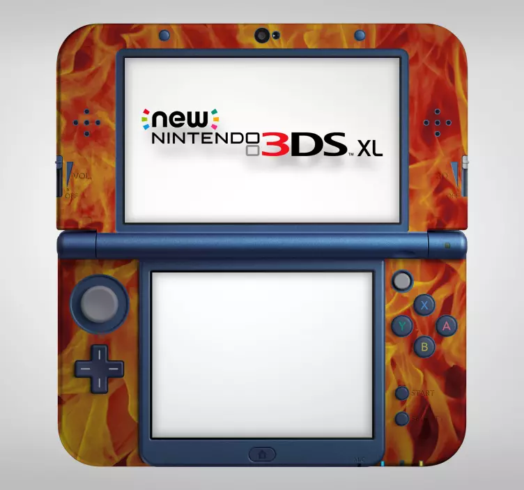 Fire Nintendo Skin Sticker - TenStickers
