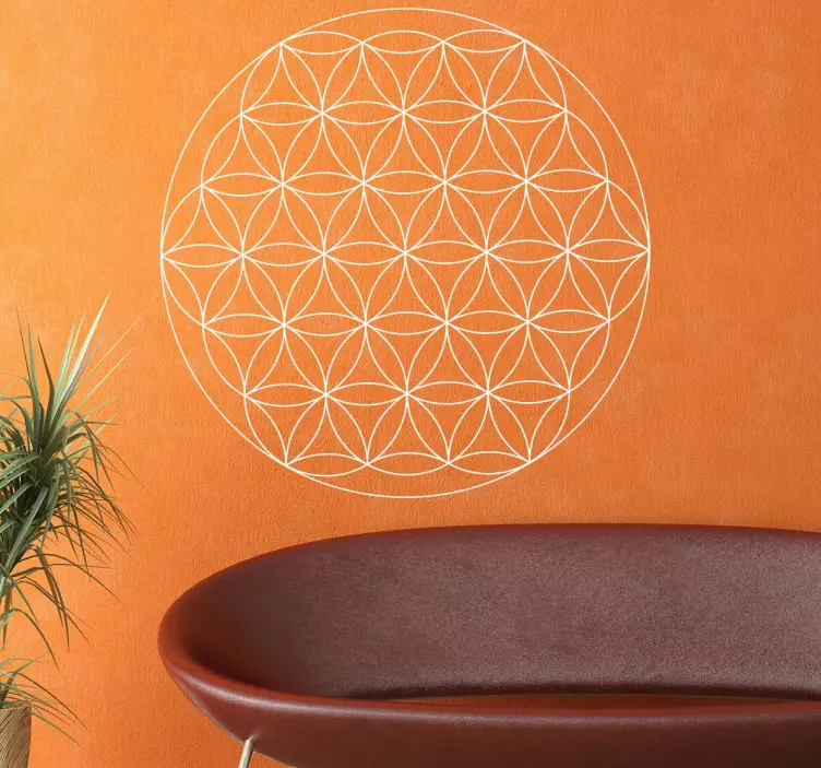 Flower of Life Sticker - TenStickers