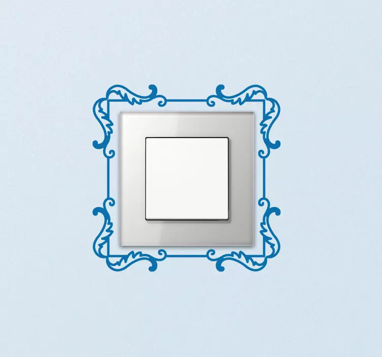 Frame Light Switch Sticker - TenStickers