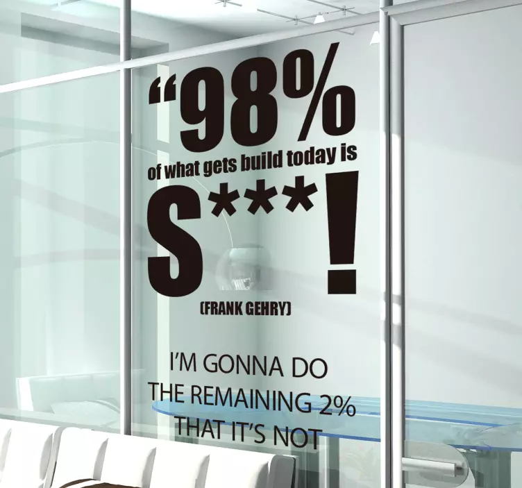 Frank Gehry - TenStickers