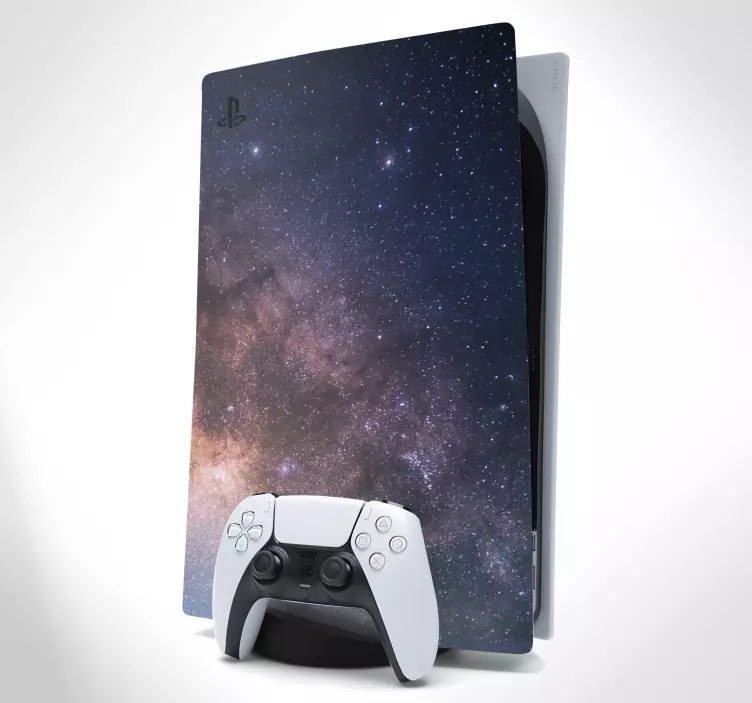 galaxy PS5 stickers - TenStickers