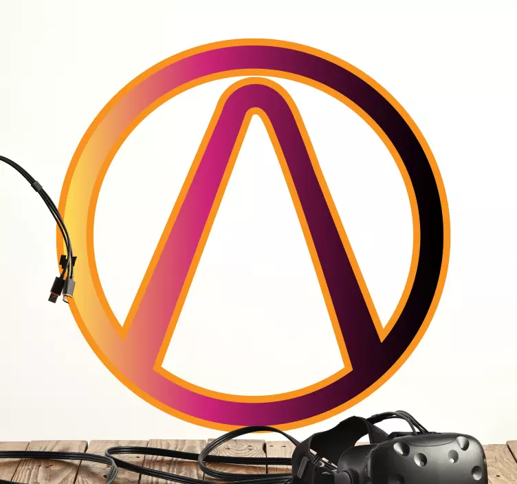 Gaming neon sign video game sticker - TenStickers