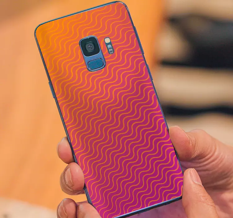 Gradient Samsung phone sticker - TenStickers