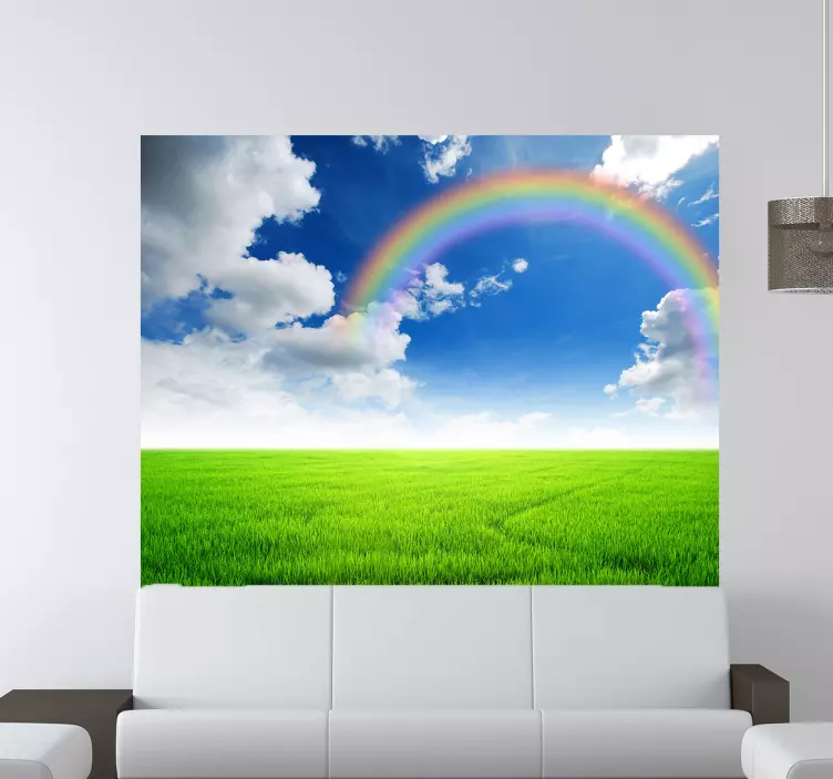 Greenfield Rainbow Wall sticker - TenStickers