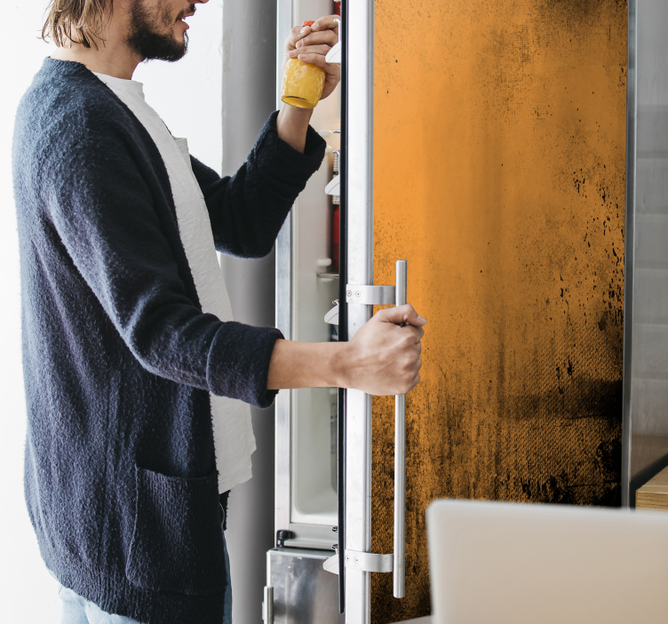 Grunge texture fridge decal - TenStickers