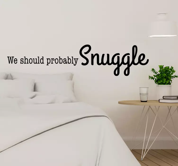 Husband and wife wedding sticker - TenStickers